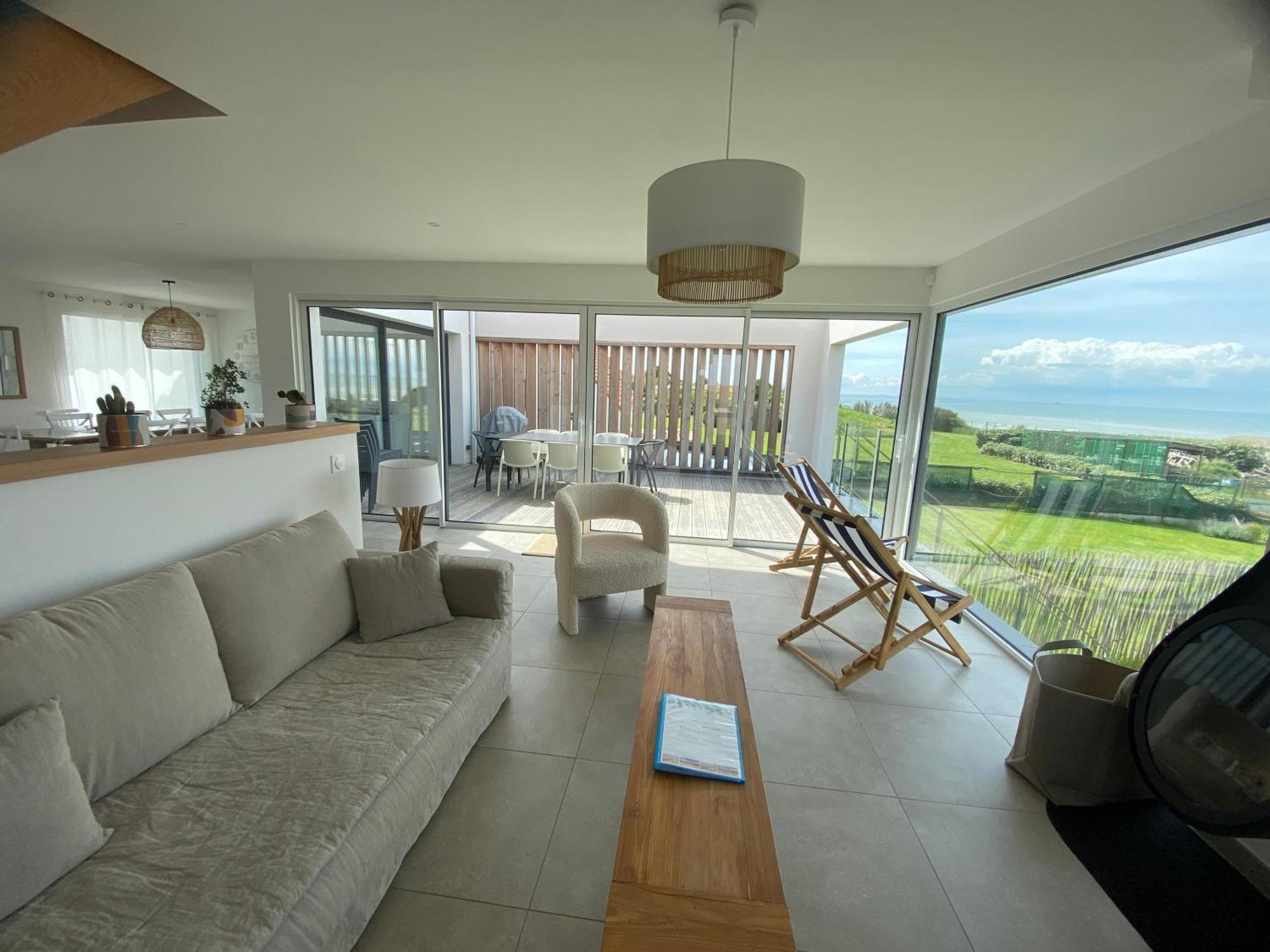 B&B Sangatte-Calais - Terrasse Vue Mer - 2 Min A Pied De La Plage Kültér fotó