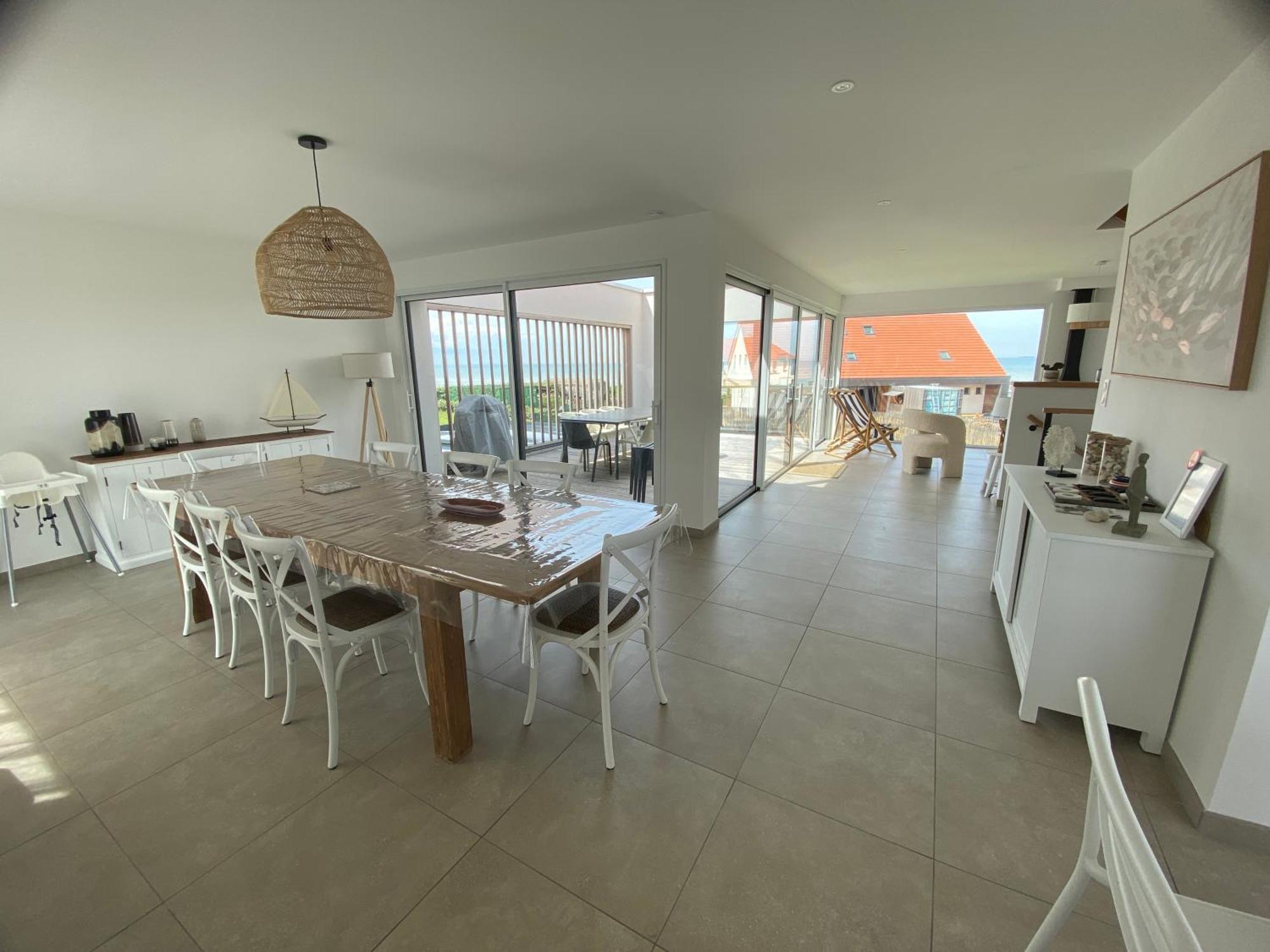 B&B Sangatte-Calais - Terrasse Vue Mer - 2 Min A Pied De La Plage Kültér fotó