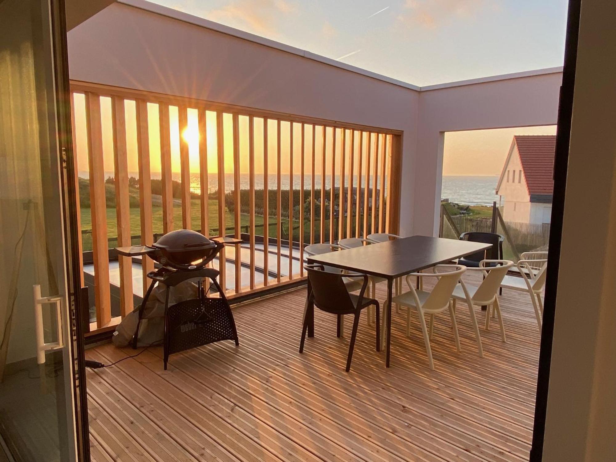 B&B Sangatte-Calais - Terrasse Vue Mer - 2 Min A Pied De La Plage Kültér fotó